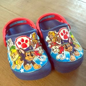 Paw Patrol toddler crocs